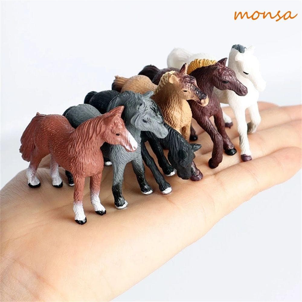 Série de Brinquedos de Vida Selvagem MONSA, Boneca Especial de Pônei para Crianças