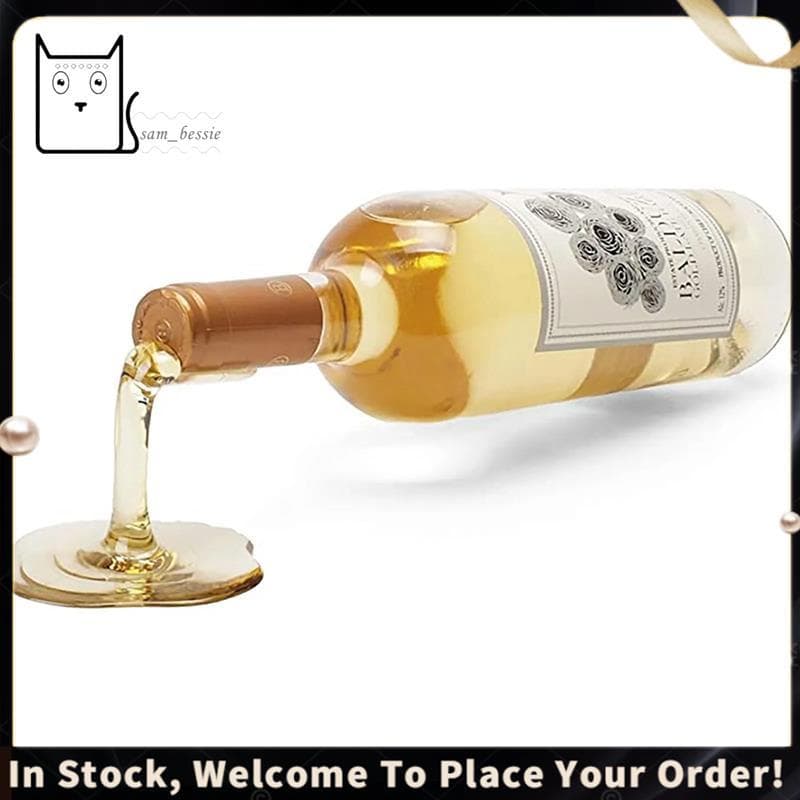 Mini Suporte Para Garrafa De Vinho , Ouro Vermelho , Individualidade , Derramado , Rack De Mesa , Ornamento , Amarelo