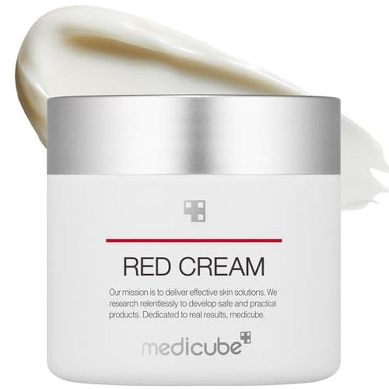 Medicube Creme Vermelho 2.0 | Fórmula Baixa Irritante Para Pele Com Tendência A Problemas Calmante E Aliviando Formulado