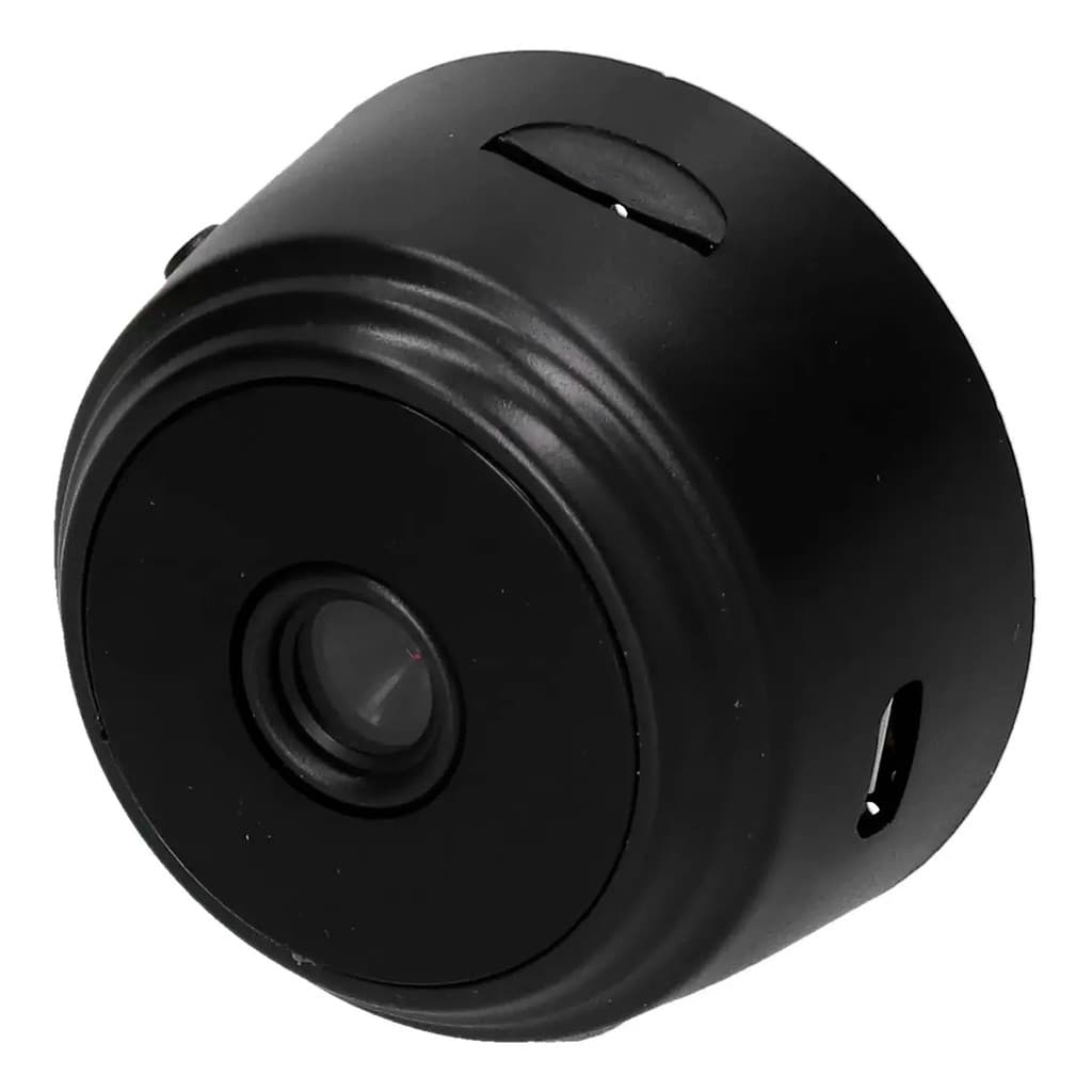 Mini Camera Ip WiFi Compacta Gravacao Seguranca Casa