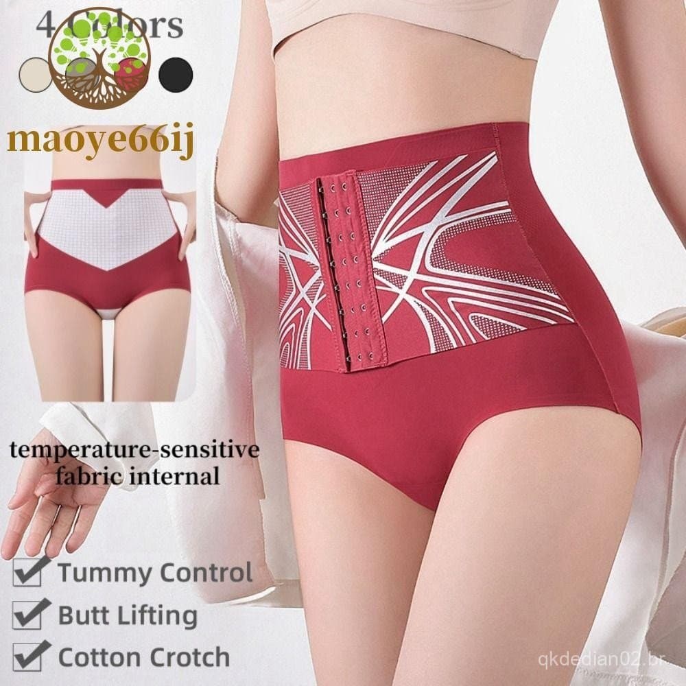 MAOYE66 Shapewear Emagrecedor , Modeladores De Cintura Alta , Cuecas De Levantamento De Bunda , Calcinha Sem Costura Fem