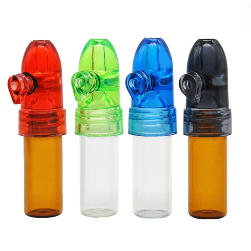 55/65/85mm Pequeno Recipiente De Armazenamento De Cosméticos De Vidro Portátil Flip Capa Garrafa Tamanho De Viagem Mini