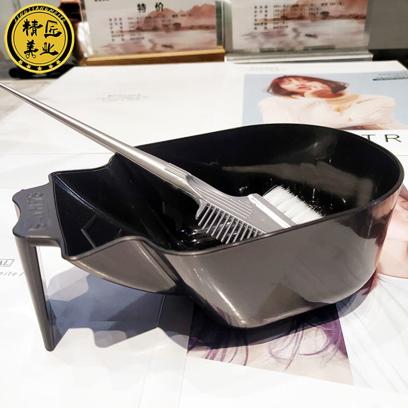 Tingimento de cabelo tigela de óleo cozido tigela de coloração barbearia ferramentas de cabeleireiro profissional diy ti