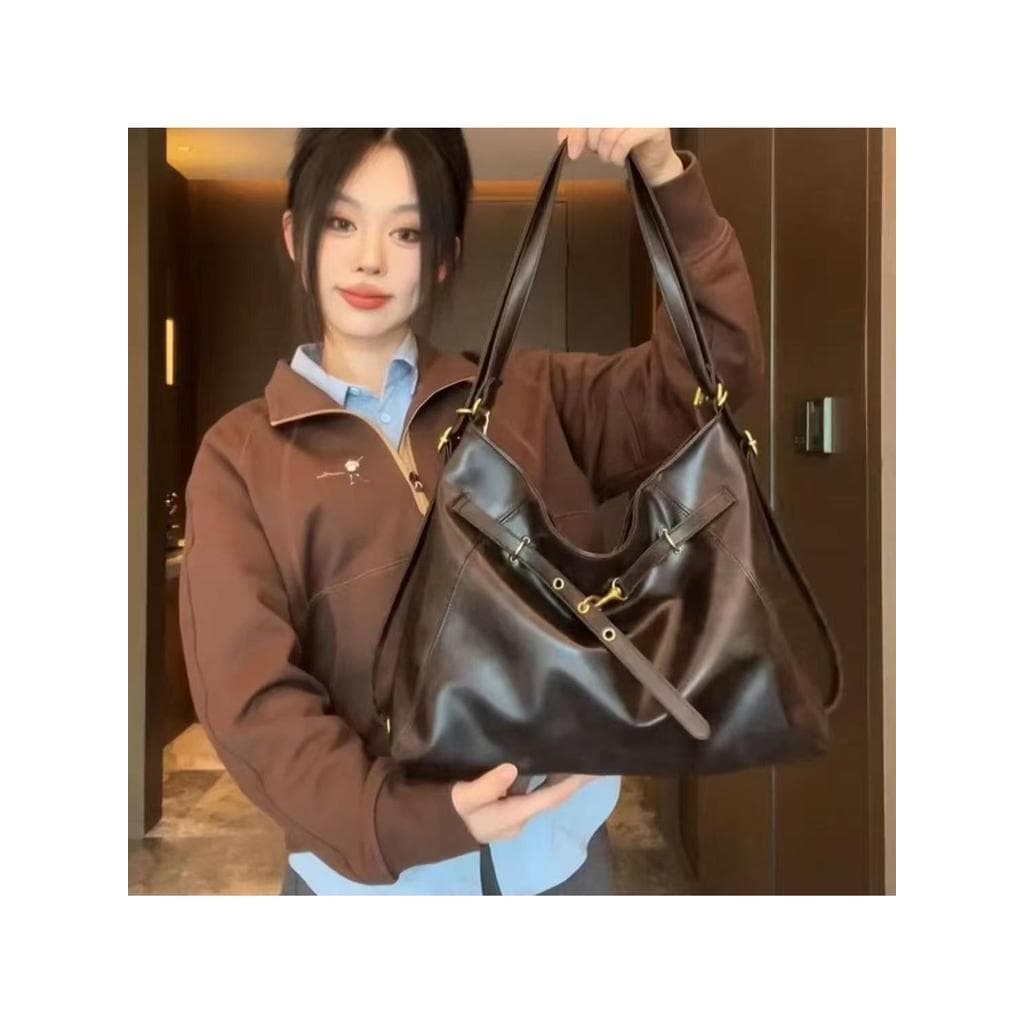 Outono inverno novo estilo Retro grande capacidade de um ombro sacola nicho multifuncional estudante Commuter mochila sa