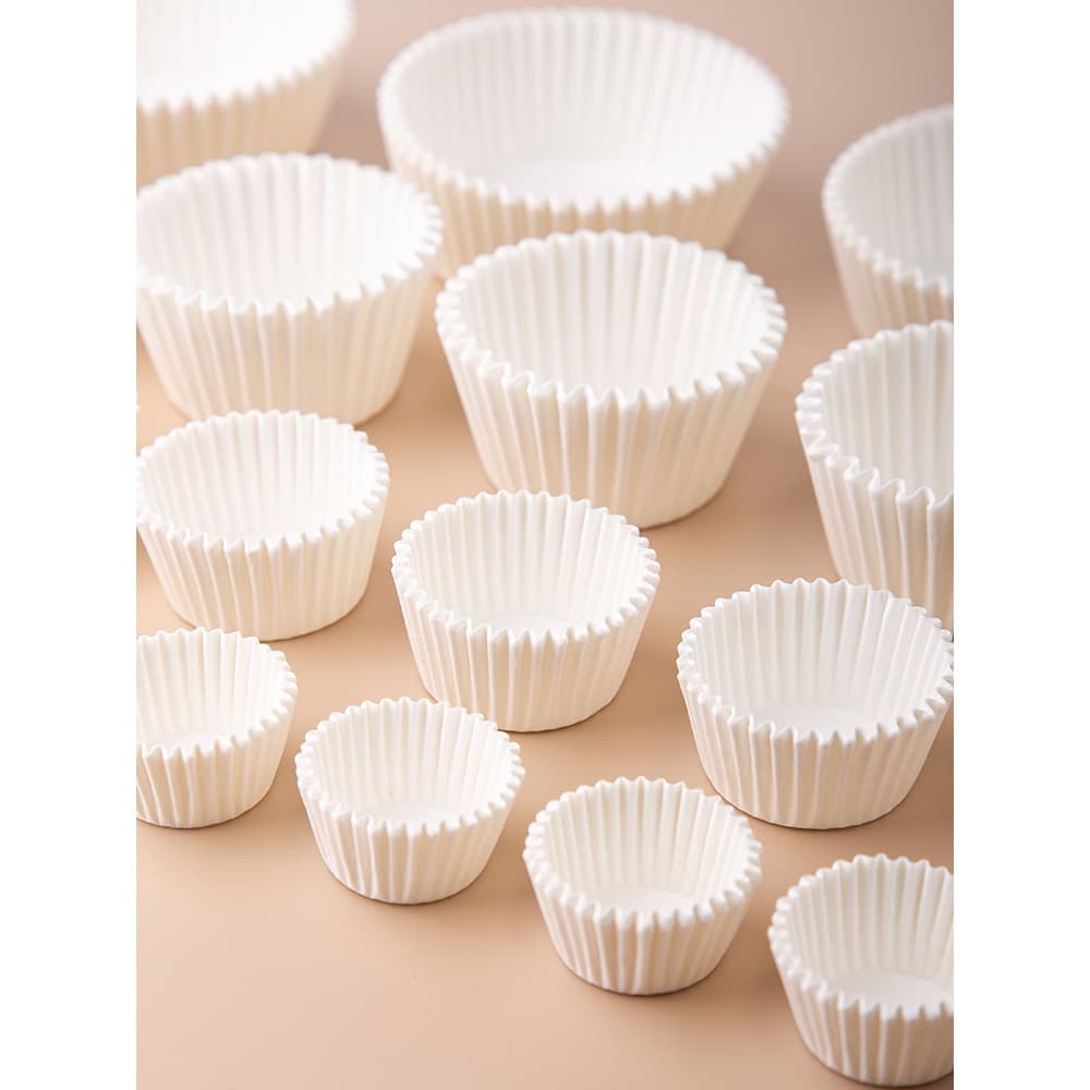 Xue Mei Niang bandeja de papel descartável, Cupcake, à prova de óleo, grupo de jovens, copo pequeno, Muffin, molde de co