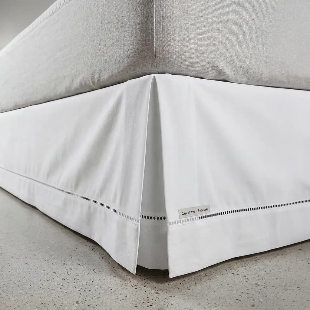 Saia Cama Box Solteiro Ponto Palito Toque Macio Premium Elegante Reveste Protege Box Resistente
