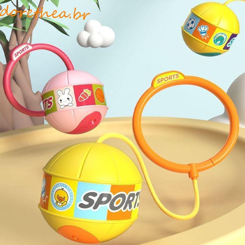 DORETHEA Bola De Salto Luminosa Para Pés , Treinamento De Reação Esportes De Exercícios , Na Corda
