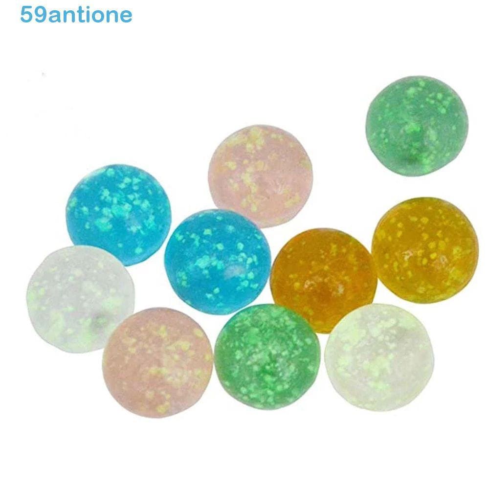 Jogo De Console De Creme De Bola De Vidro Luminosa ANTIONE | Beads Marble Run Games Pinball De 16 Mm