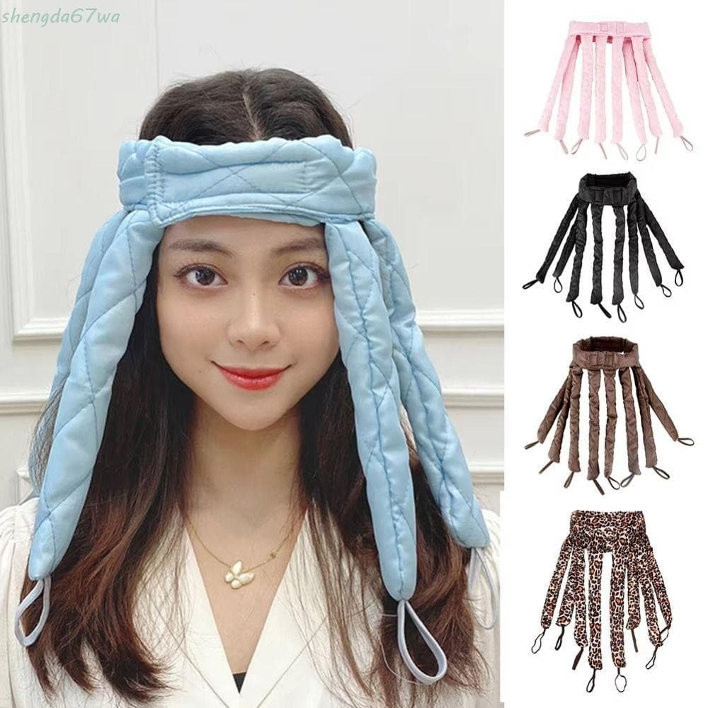 SHENGDA Rolos De Cabelo Noturnos , Modeladores Sem Calor DIY Para Dormir , Ferramentas De Estilo Haste De Ondulação De