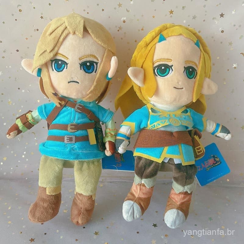 25cm-28cm Jogo A Lenda De Zelda O Elo Do Acordador De Vento Peluche Dolls Collection Gift for Kids