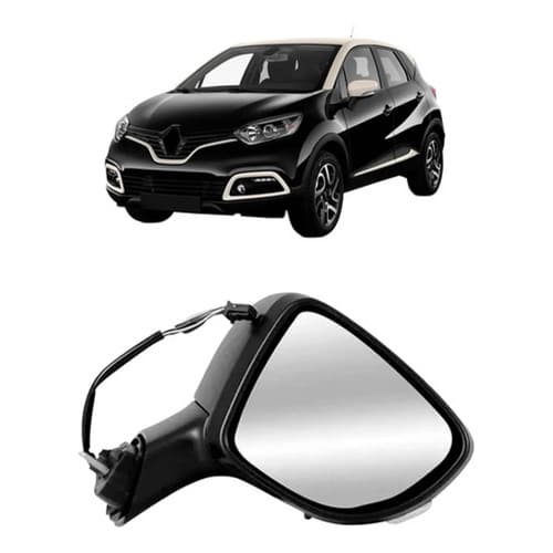 Retrovisor Captur 2017 A 2021 Eletrico C/ Aquecedor Pisca