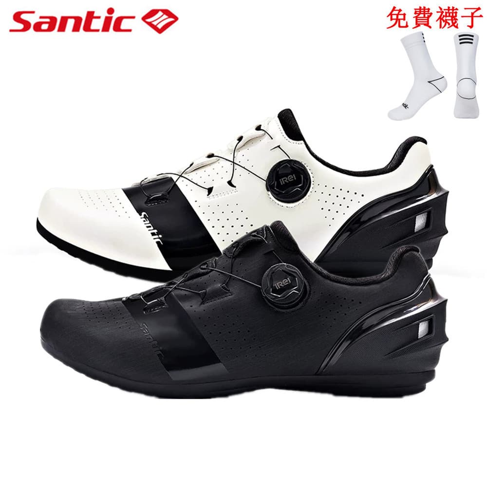 Santic Santic Santic Caribe 3.0 Ciclismo Sapatos Sem Travamento Respirável Sola Dura Leve Sapatos de Bicic