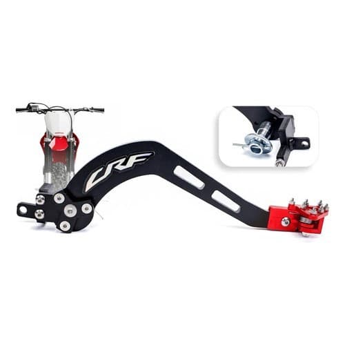 Pedal De Freio Crf 300f Anodizado Crf250f Ponta Retrátil Crf
