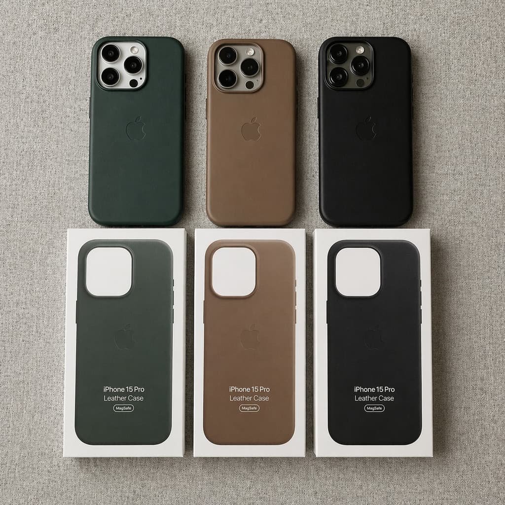Capa Executiva Masculina Para iPhone 15 16 Pro Max Couro Luxo Estilo Profissional