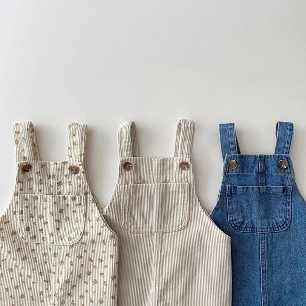Primavera outono roupas do bebê 1o ano de idade Denim macacão versão coreana do bebê calças casuais 6 meses suspensórios