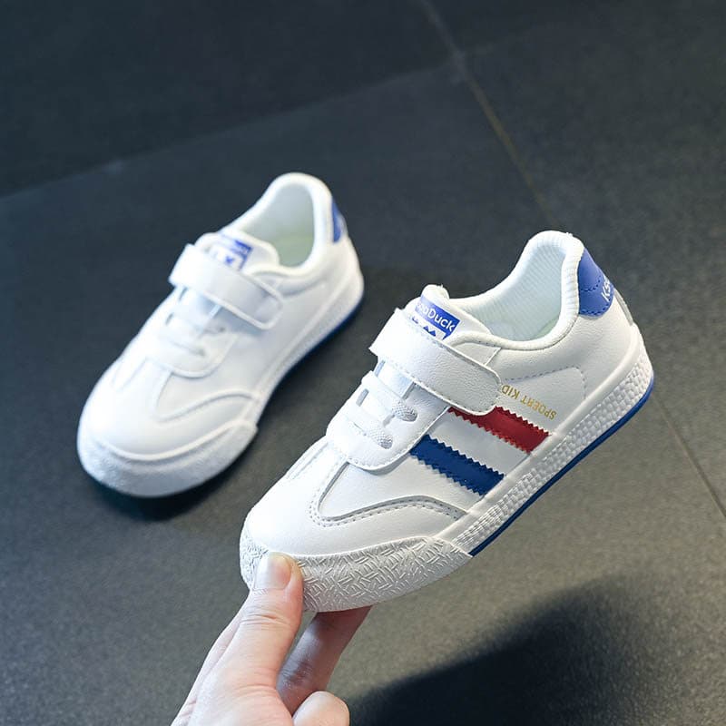 Casual bebê criança sapatos brancos meninas tênis 2023 primavera outono novo estilo meninos sapatos na moda jardim de in