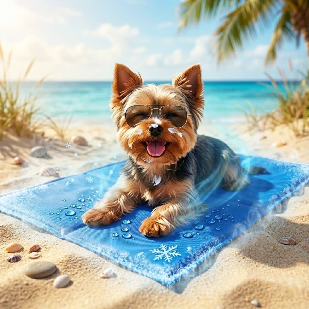 Tapete Gelado Azul 40x50cm Cachorro Lavavel P Refrescante