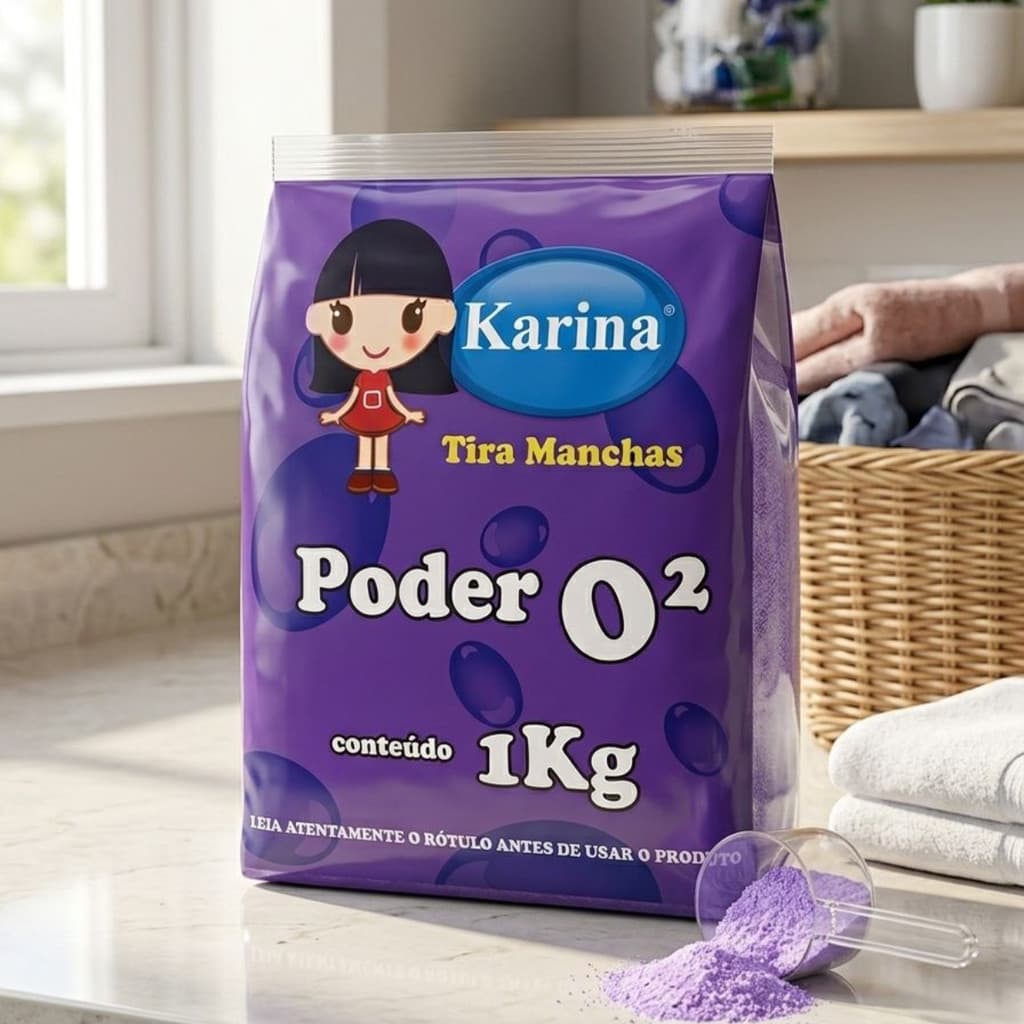Tira Manchas com Percabonato 1kg Refil para Limpeza Doméstica