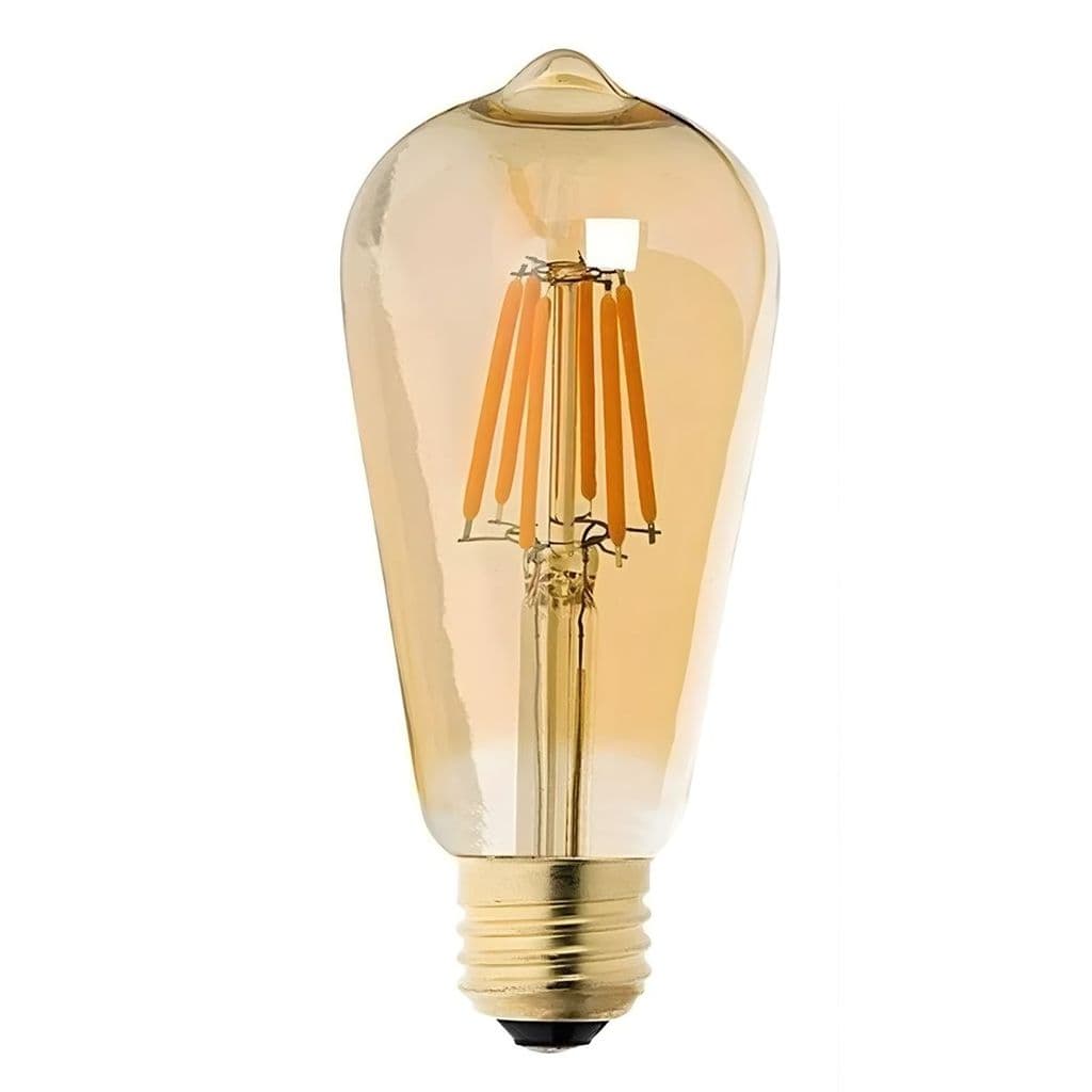 Lâmpada Led  Filamento Âmbar Vintage 4w Bulbo 220V 4W 35MM