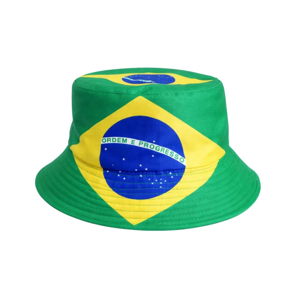 Chapéu Cata Ovo Brasil Torcedor Copa do Mundo Acessório Premium Confortável