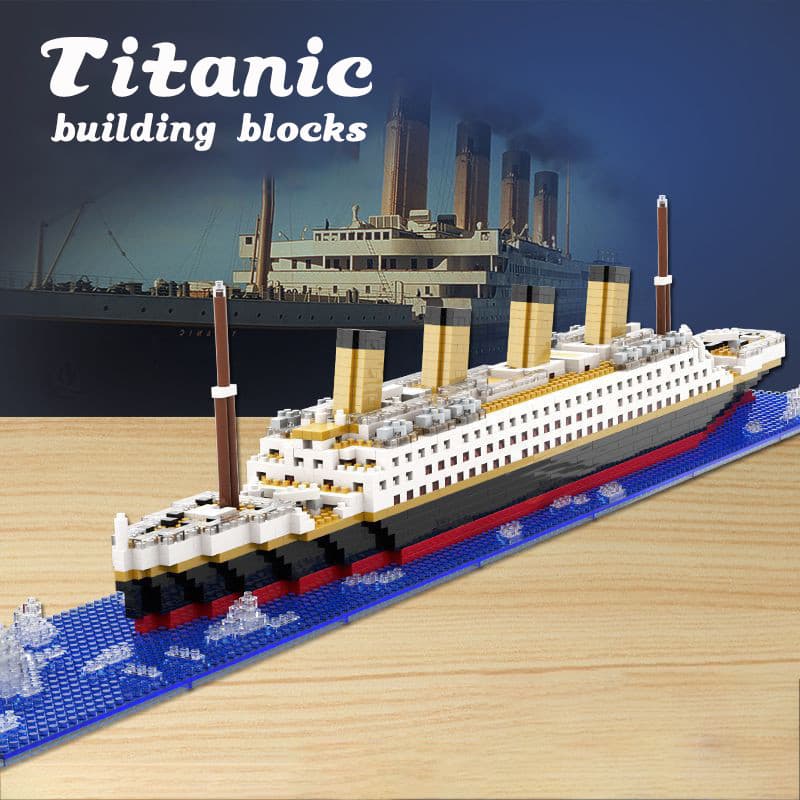Titanic Building Block Toy Assembly Particle Children Development Education Collection Brinquedos Puzzle Meninos E Menin