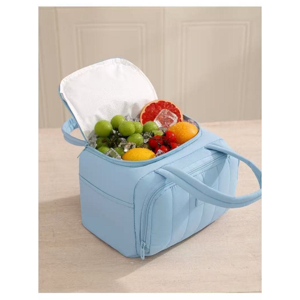Bolsa térmica para almoço, design com múltiplos bolsos e isolamento térmico, à prova d'água FIBQ