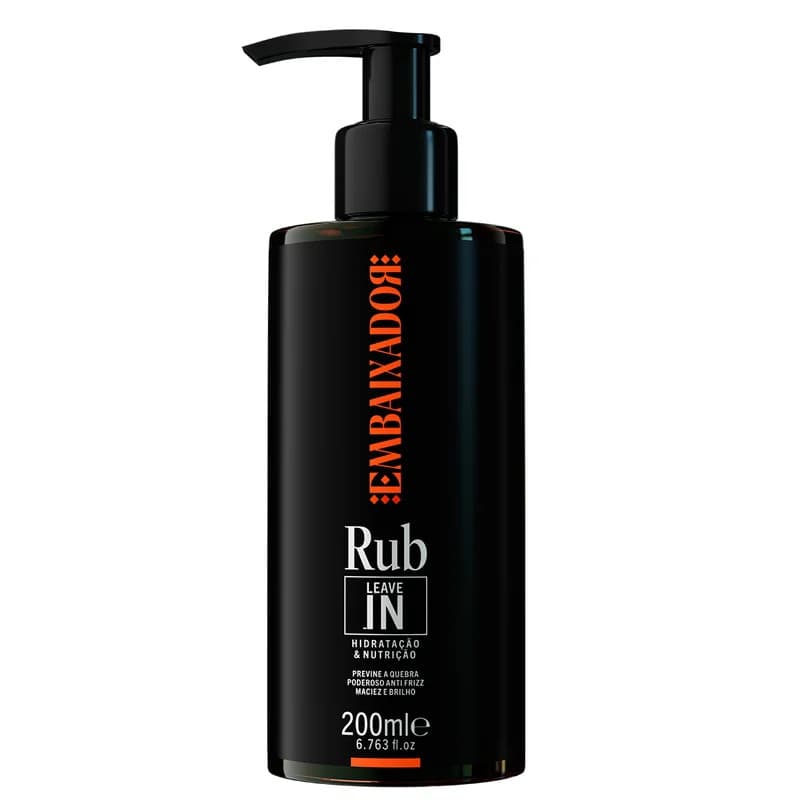 Leave-in Capilar Rub Embaixador 200ml