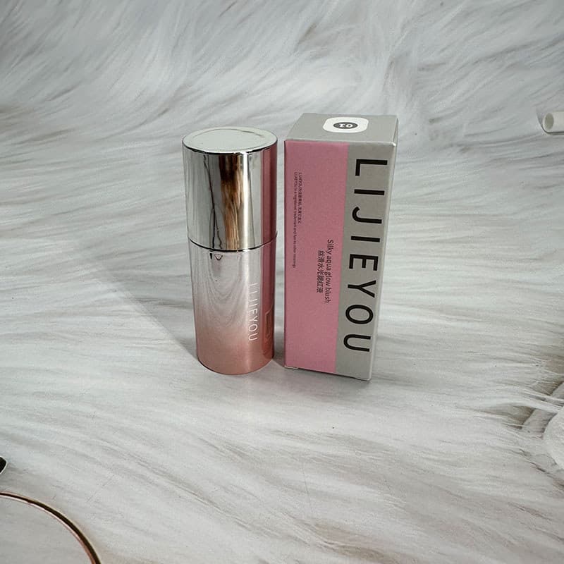 Lijieyou lijieyou água sedosa luminosa Blush líquido bochecha colorido estilo coreano Natural melhorar a tez baixa satur