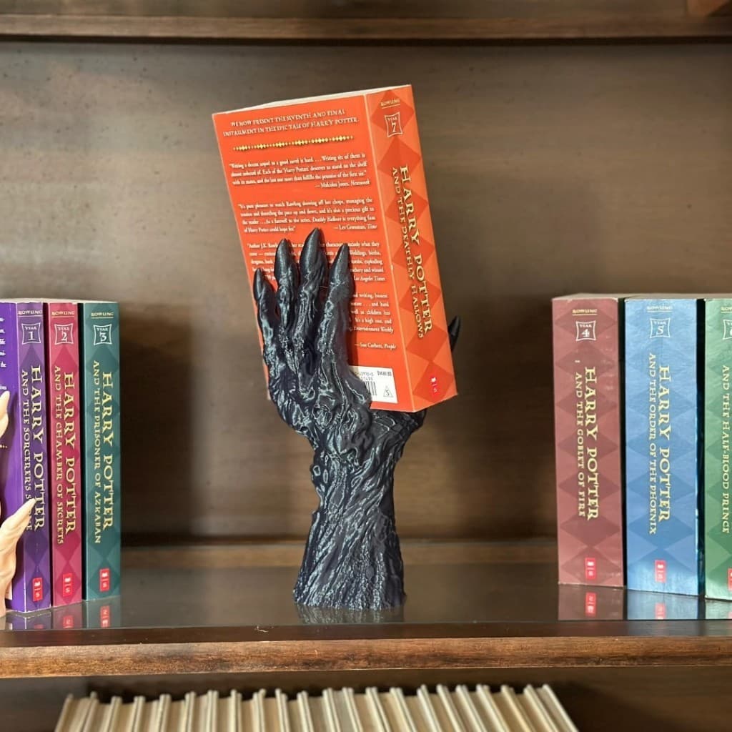 Suporte de Livros Mão Sombria