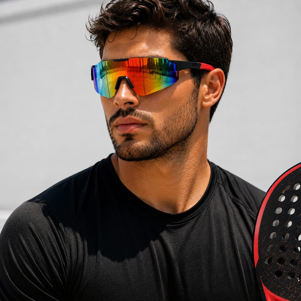 Óculos Sol Esportivo Beach Tennis Ciclismo Uv400