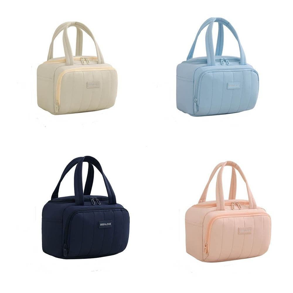 Bolsa térmica para almoço XY com múltiplos bolsos, possui isolamento térmico e é à prova d'água BMOY.