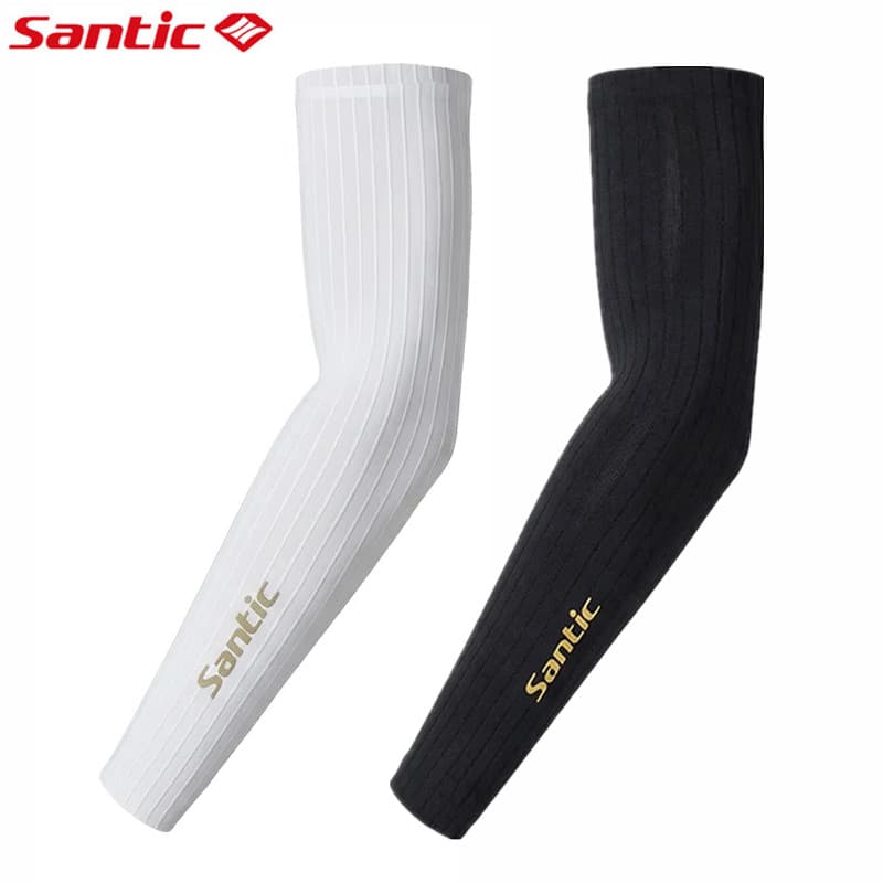 Santic Santic Santic Primavera Verão Mangas de Ciclismo Pneumáticas Bicicleta Esportes Ao Ar Livre Mangas