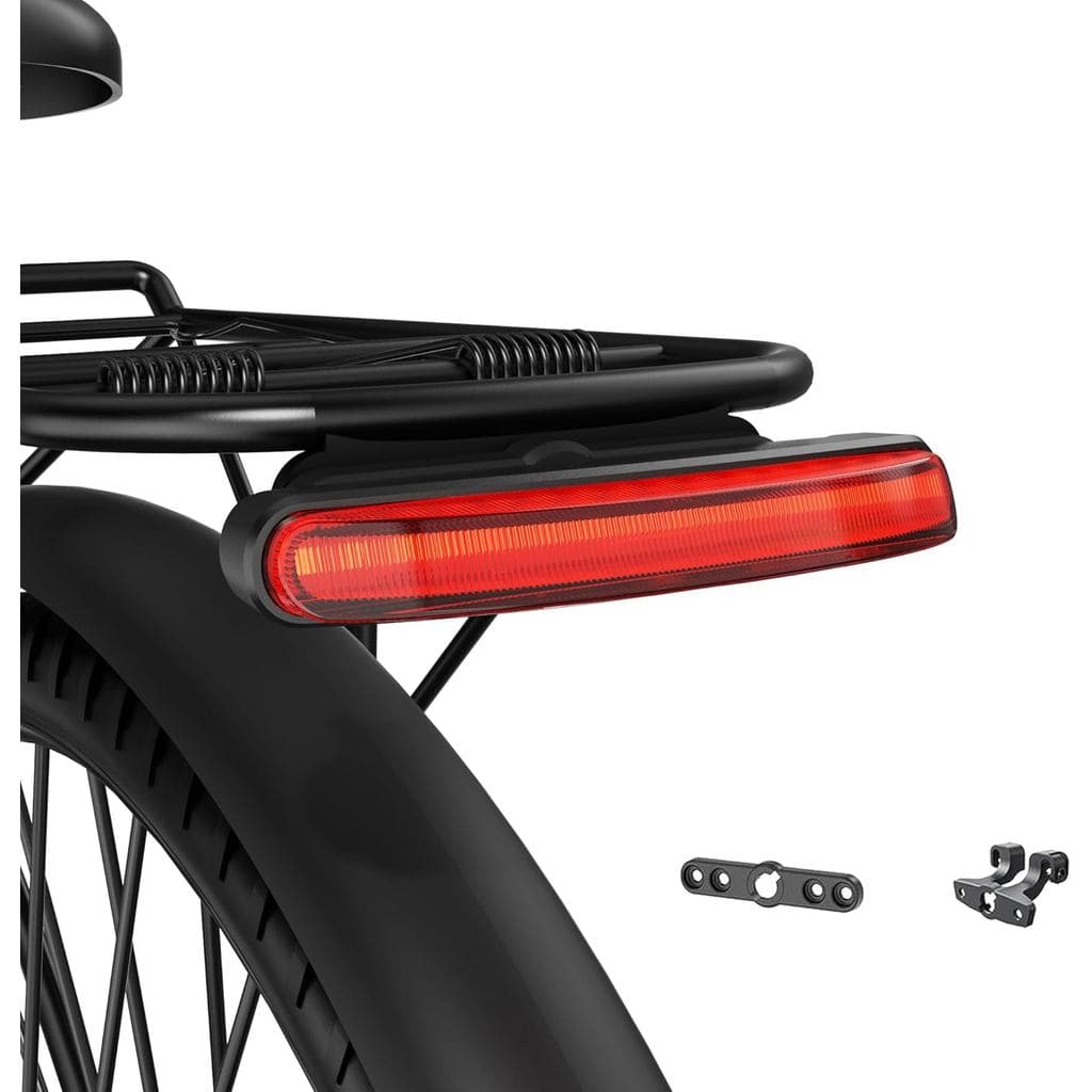 Lanterna Traseira Recarregável para Bicicleta 220 LM, à Prova d'Água IPX6 para Ciclismo 260 °   Lanterna de Segurança de