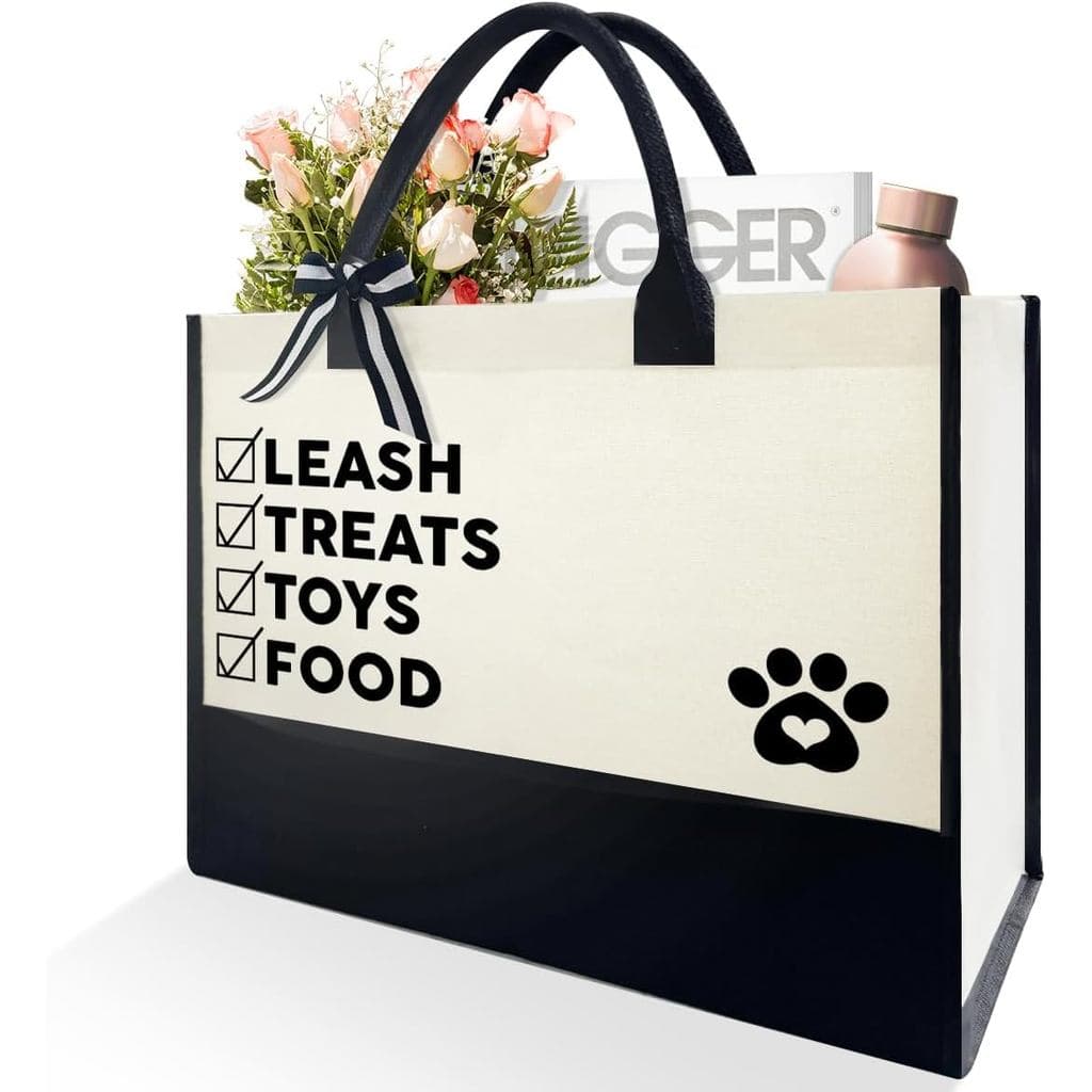 Bolsa de Presente para Amantes de Cães, Presentes de Natal, Dia das Mães, Aniversário para Mulheres, Mães de Cães, Amant