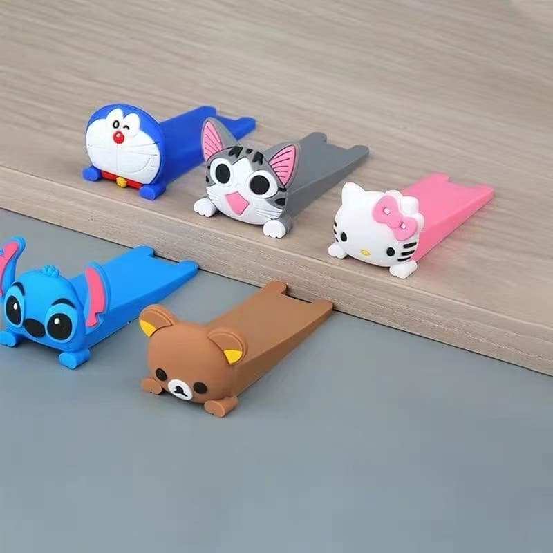 Animal dos estilo cartoon doorstop dispositivo anti-colisão doméstico à prova de vento