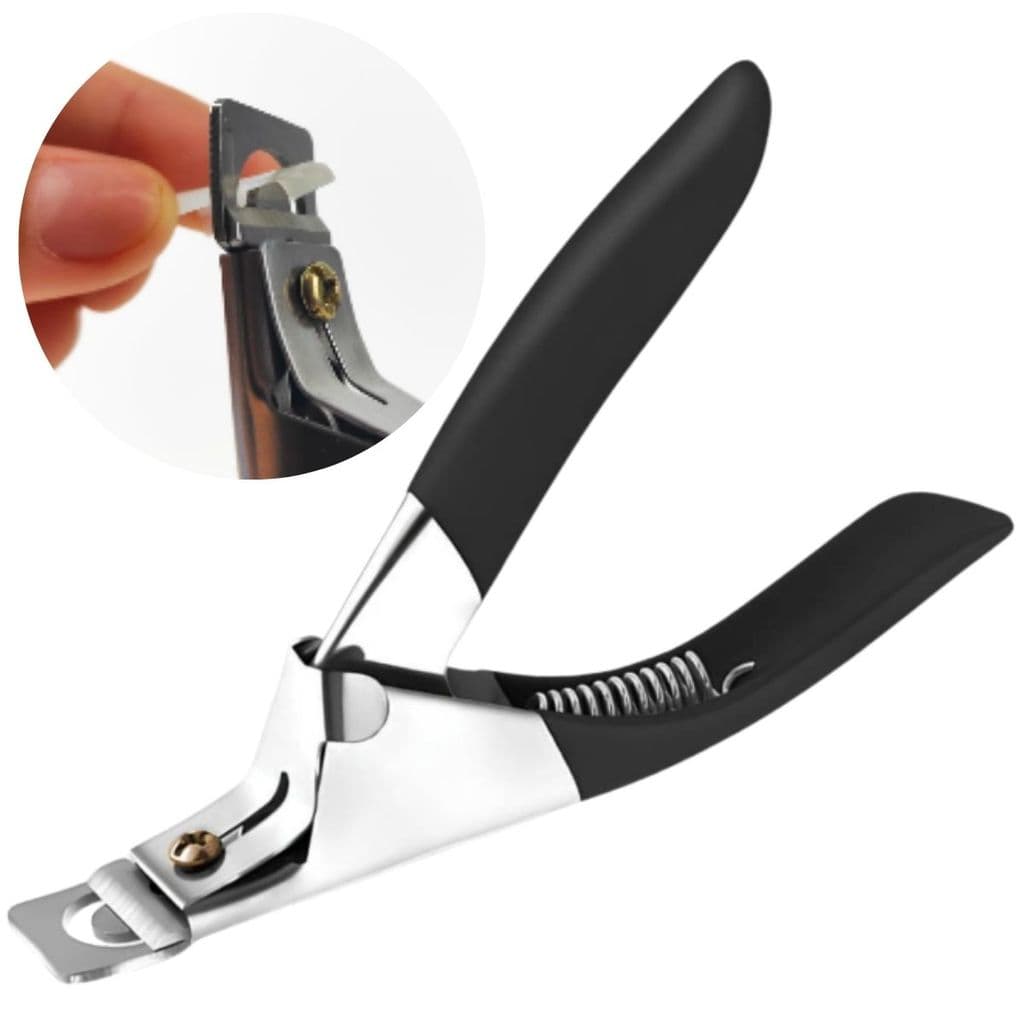 Alicate Cortador reforçado Unhas Postiças Tips Gel Acrígel