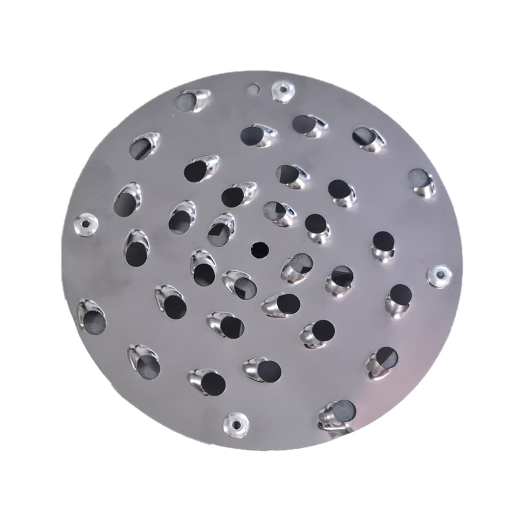 Disco Inox Espessura Grossa Para Ralador de Queijo Malta