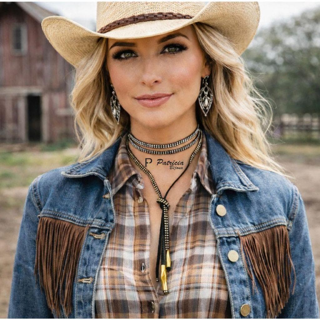 Colar Western Crystal