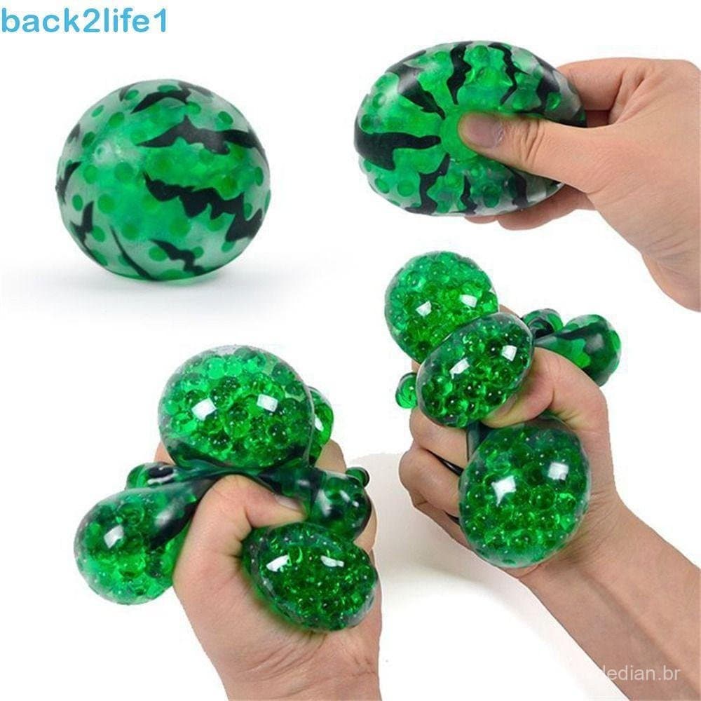 BACK2LIFE1 Squeeze Toys Pai-Filho Interativo Esponja Morango Melancia Colorido Frutas Fidget