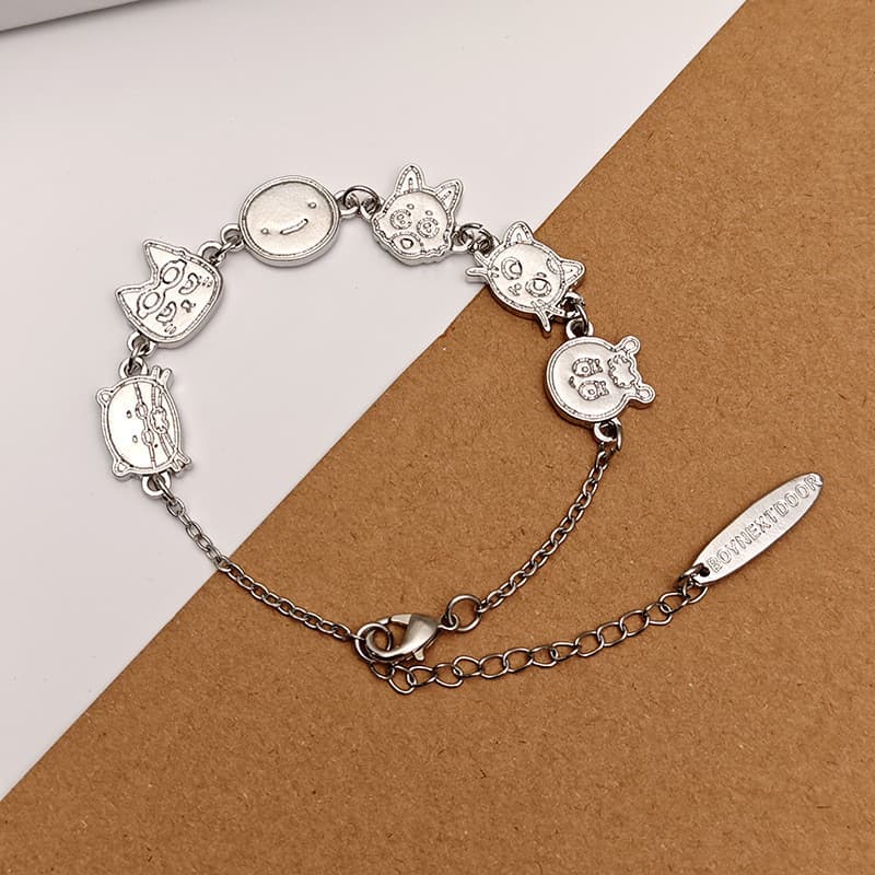 Pulseira de charme do ídolo de Kpop BOYNEXTDOOR BBNEXDO, acessório de moda coreana com desenho animado fofo.