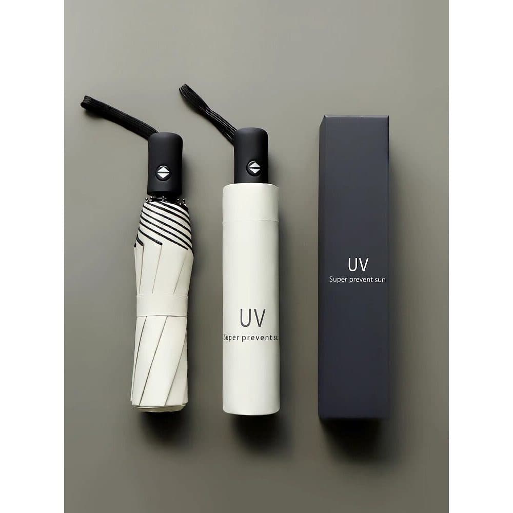 Guarda-chuva totalmente automático estudante chuva ou chuva dupla utilização conveniente protetor solar Anti-ultraviolet