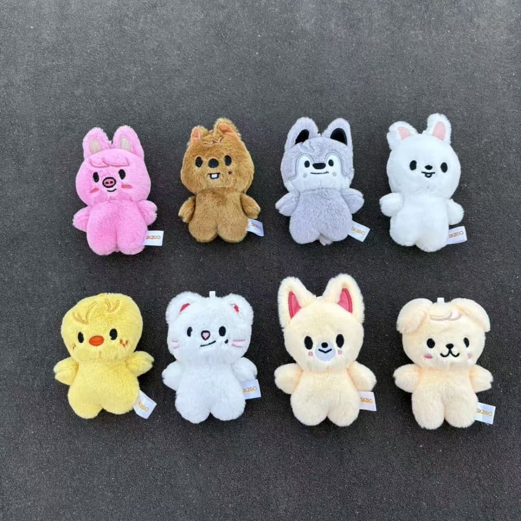 Kpop Idol Stray Kids SKZOO Chaveiro De Boneca De Pelúcia De Alta Qualidade