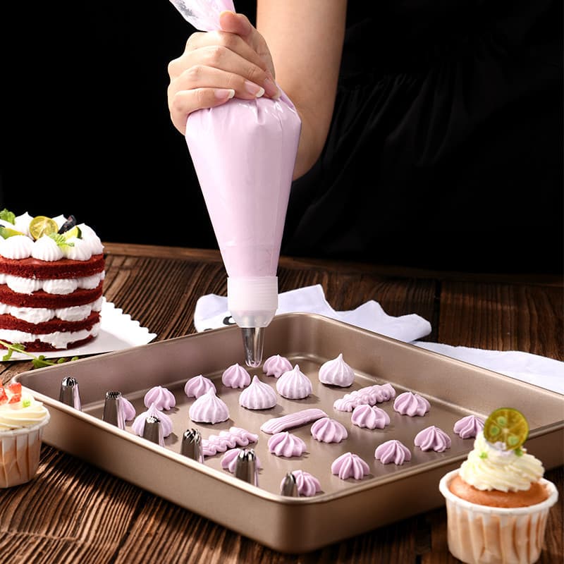 Saco de decoração boca ferramenta conjunto completo suplemento alimentar do bebê descartável doméstico cozimento creme b