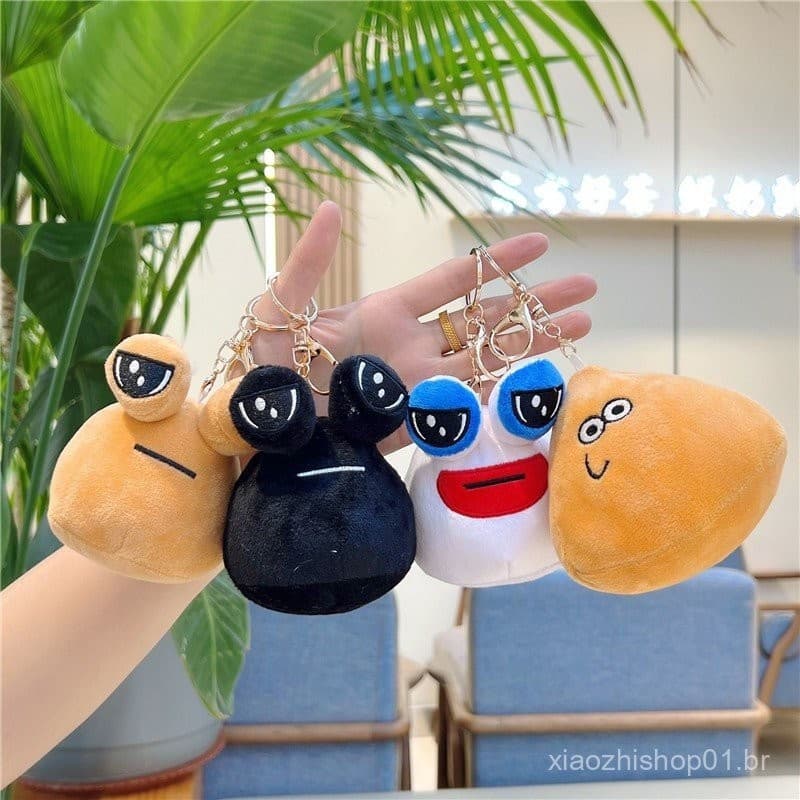Pou Plush Meu Jogo Alienígena De Animais De Estimação Pingente Boneca De Pelúcia PP Algodão Recheado