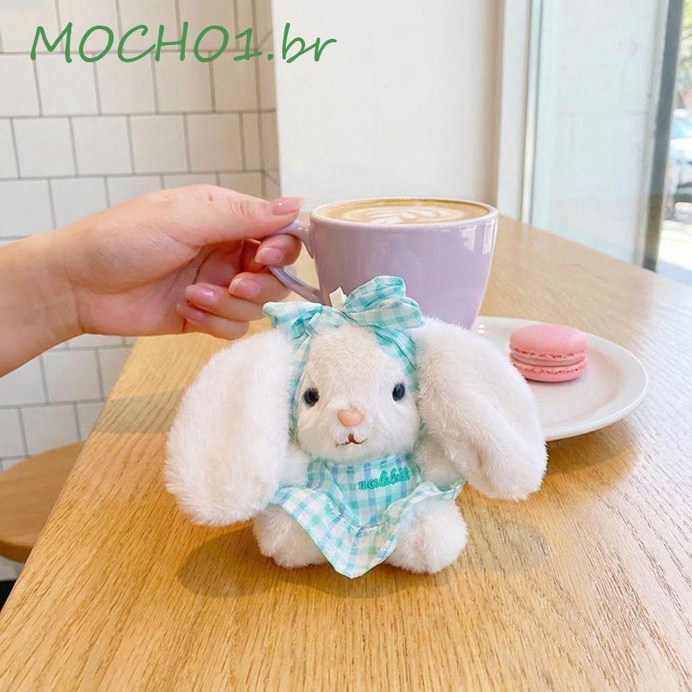MOCHO1 Chaveiro De Brinquedo De Pelúcia , Coelhinho Criativo Multicolorido , Pingente De Coelho Macio Bolsa