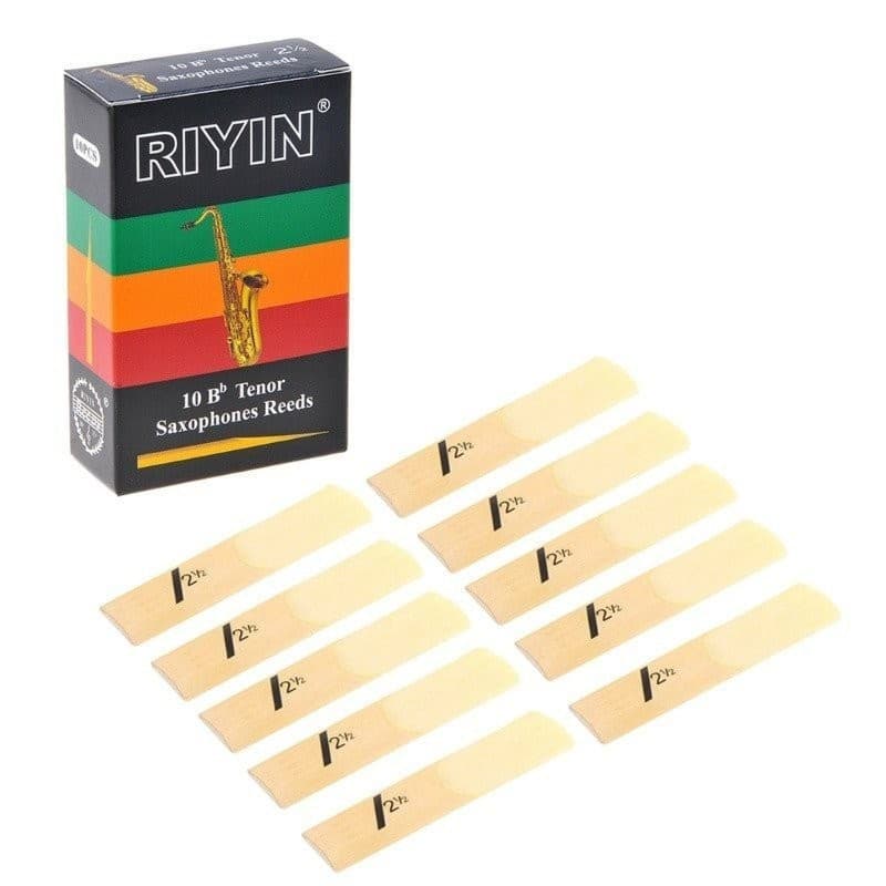 10 Unidades Bb Tenor Sax Palhetas Dureza Força 1 5 2 2 5 3 3 5 4 Palheta De Saxofone