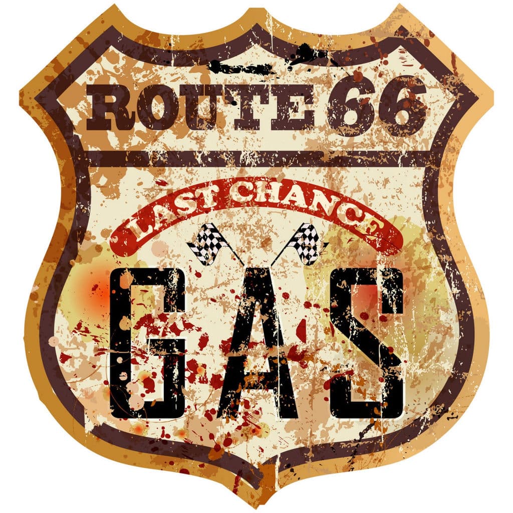 Lata de gás Road 66 Old School Old Schoo Adesivo Cafe Racer Racer Ace #11 Decalque Decalque Decalque Decalque Decalque D