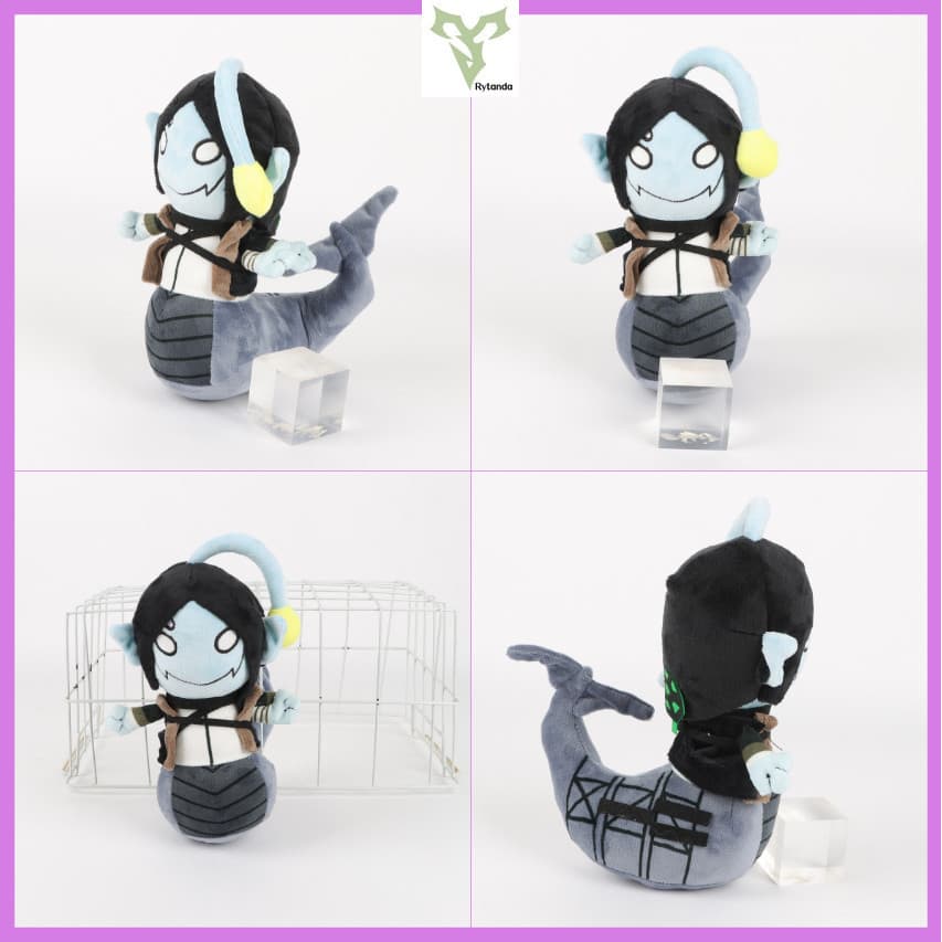 Rytanda Em Estoque Pressão Sebastian Solace Brinquedo De Pelúcia De Desenho Animado Para Periféricos De Jogo Menino Meni