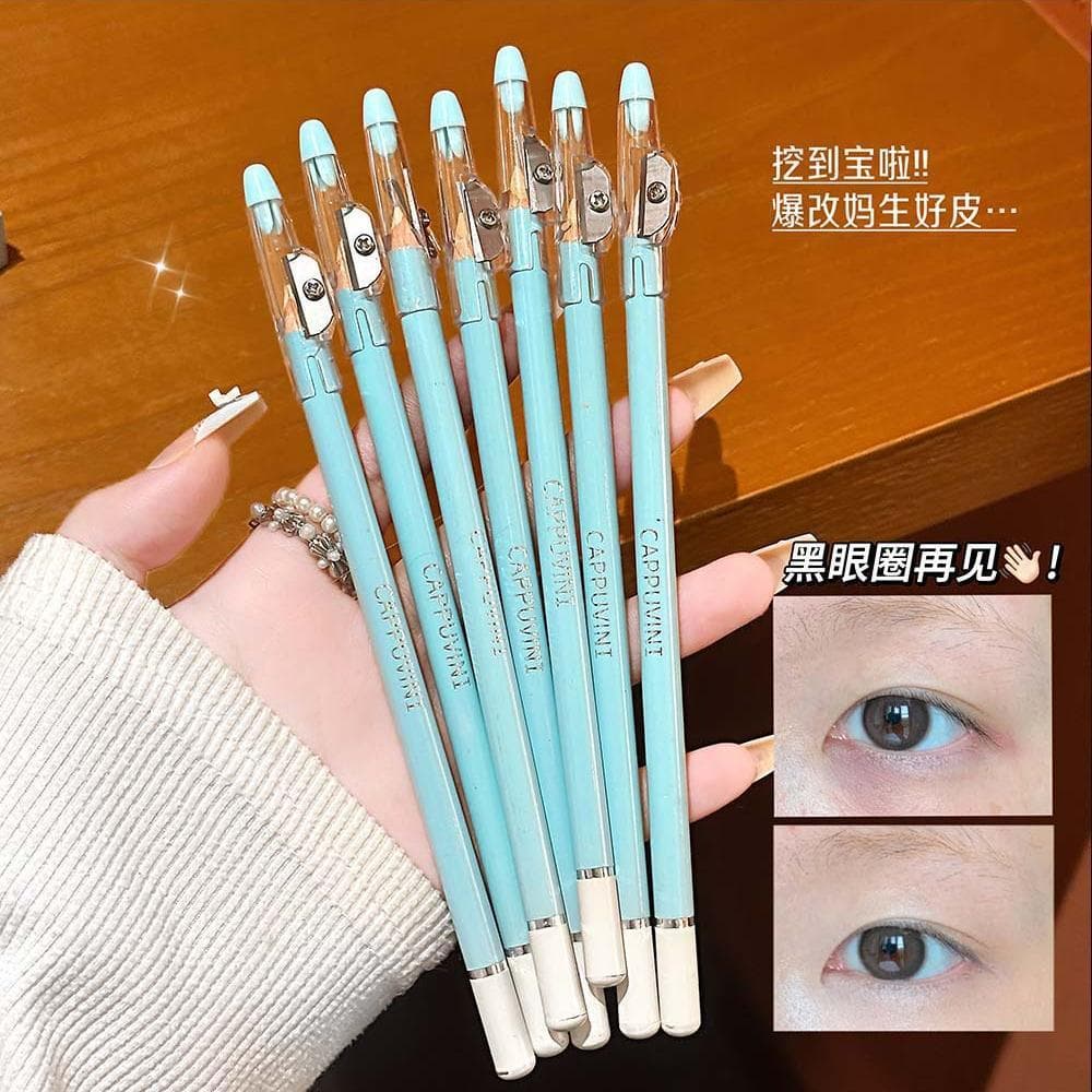 CAPPUVINI caneta corretivo Natural iluminar rasgo calha capa círculos escuros marcas de Acne à prova dwaterproof água Sw