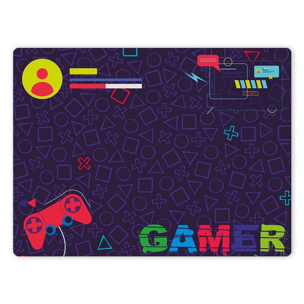 4 Jogo Americano Plastico Decorativo Gamer Player Jogos